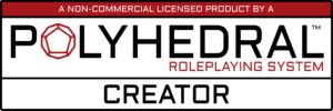 Polyhedral Roleplaying System License Creator Logo